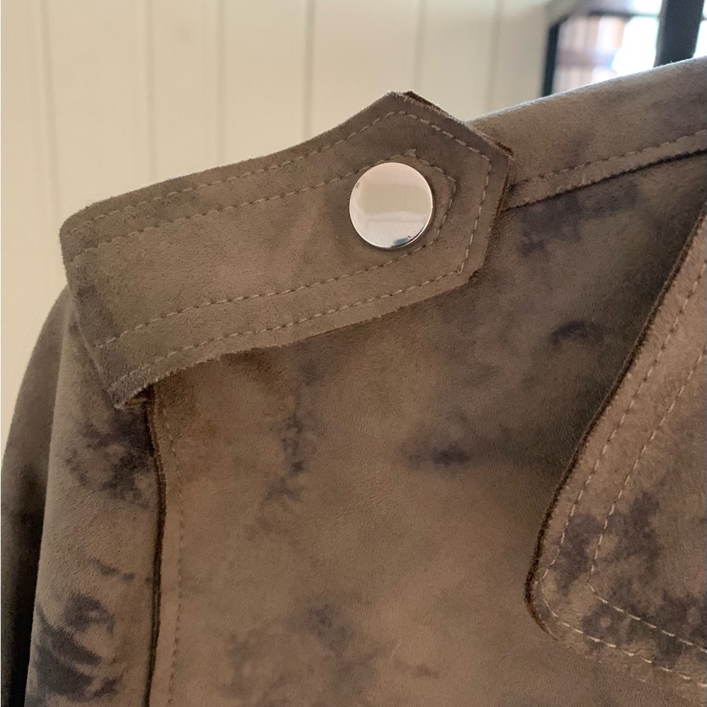 Tahari Brown Gray Jacket - Picture 4 of 6